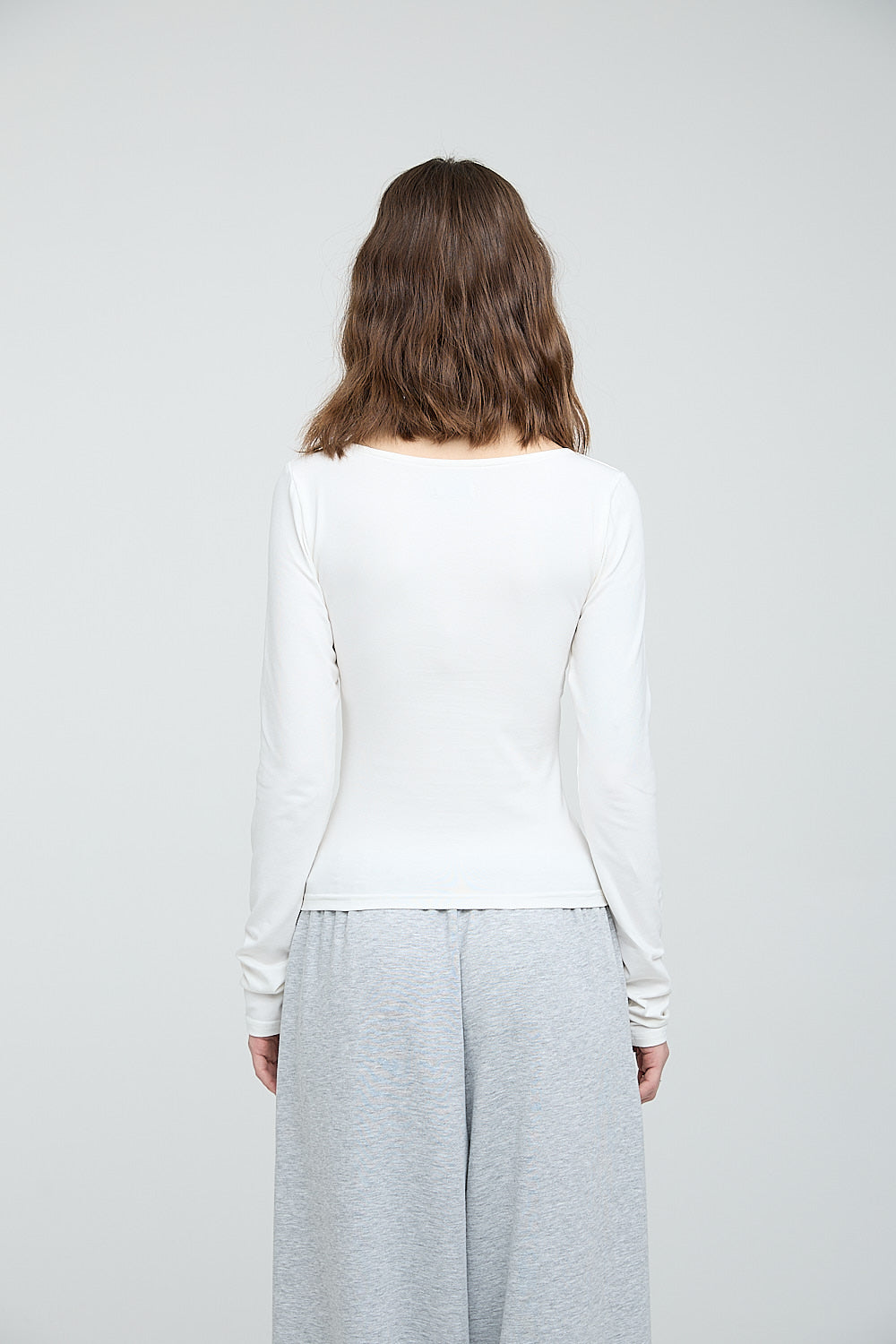 Square Neck Long Sleeve