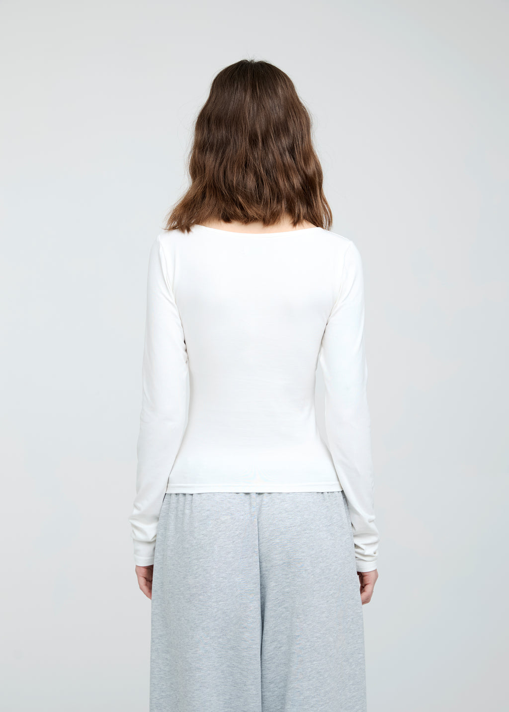 Square Neck Long Sleeve